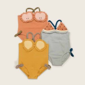 Kids Toddler Girls Casual Cute Fruit One Piece Swimwear