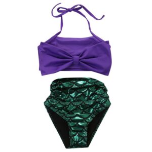 Children's Swimming Mermaid Bikini Split Two-Piece Beach Suit