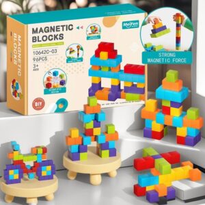 Children's Stereo Assembled Magnetic Square Block Toy