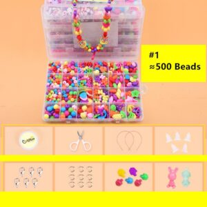 DIY Beads Necklace Bracelet Kids Toys