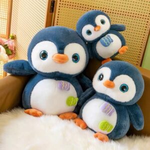 Cute Fishing Penguin Plush Toy