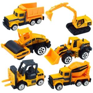 Children Sliding Toys Alloy Engineering Dump Truck Excavator Road Roller Mixing Forklift Engineering Vehicle Model
