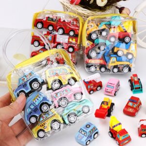 Kids Cartoon Mini Inertia Back Toy Car
