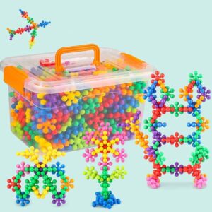 Kids Assembled Puzzle Large Grain Plum Blossom Building Blocks Toy