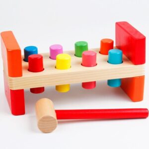 Children Kids Baby Fashion Development Beat Tru Wooden Toys
