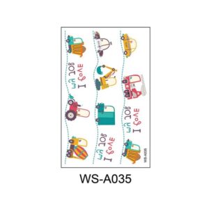 Kids Cute Cartoon Waterproof Tattoo Sticker