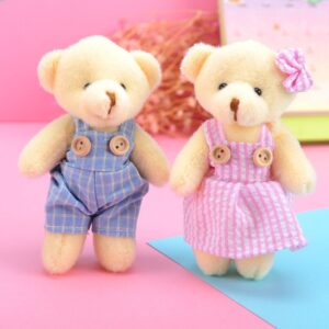 Children Kids Baby Fashion Bear Plush Toy Keychain