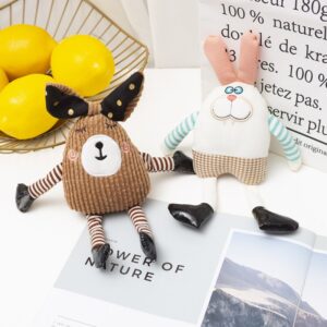 Cartoon Rabbit Bow Avocado Plush Toy