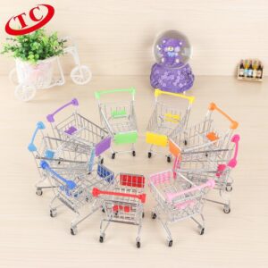 Kids Creative Mini Supermarket Shopping Cart Toy