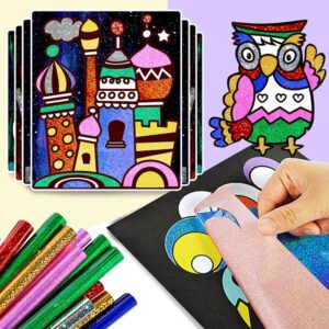 15pcs Kids Creative Cartoon DIY Magic Transfer Painting Sticker