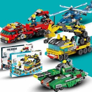 Kids Boys Girls Small Particle Building Blocks Assembled Educational Gift Toys