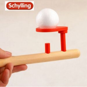 Creative Wooden Blowing Ball Game Increase Vital Capacity Balance Game