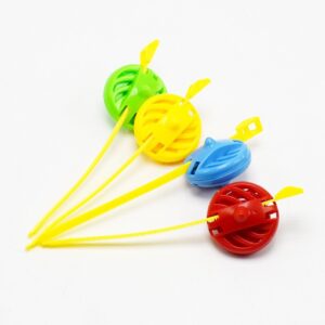 Kids Classic Candy Salad Ruler Spinner Battle Toy
