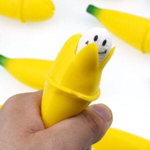 Creative Spoof Squeeze Banana Shark Tricky Vent Decompression Toy