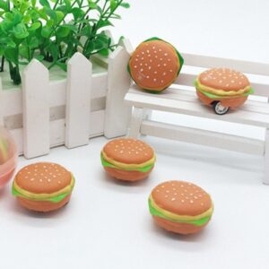 Mini Running Hamburger Car Novelty Toy