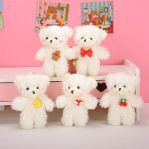 Cute Bear Plush Doll Toy Keychain Pendant
