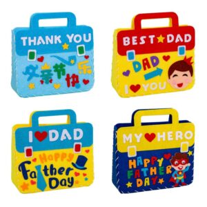 Father's Day Children's Handmade DIY Non-Woven Tote Bag