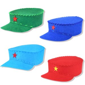 Children's Creative Handmade DIY Non-Woven Military Cap For National Day
