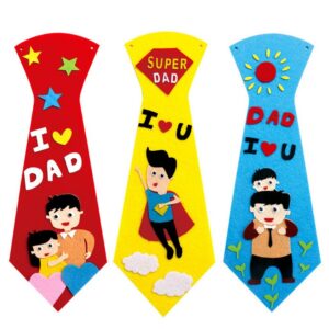 Father's Day Creative DIY Tie Gifts For Kids