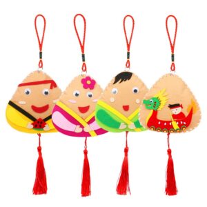 Dragon Boat Festival Kindergarten Children Handmade Non-Woven Rice Dumpling Sachet