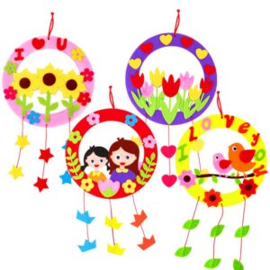 Children's Creative Handmade Non-Woven Garland Pendant