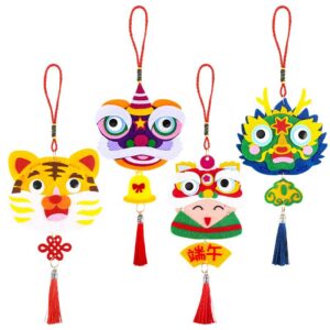 Dragon Boat Festival Handmade DIY Non-Woven Sachet Zongzi Pendant