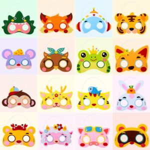 Children's Day Cartoon Mask Handmade DIY Non-Woven Animal Mask