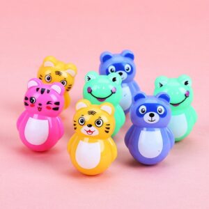Cartoon Tumbler Pig Tiger Educational Toys For Children