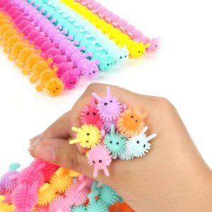 TPR Soft Rubber Caterpillar Bracelet Stress Relief Toy