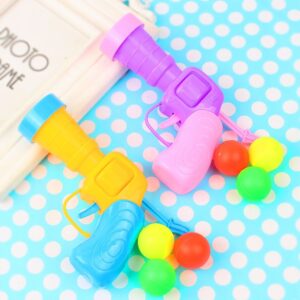 Children Kids Baby Fashion Elastic Ping Pong Gun Shooting Toy