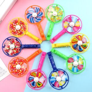 Children Kids Baby Fashion Multicolor Windmill Whistle Toy