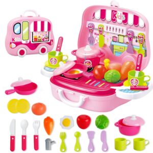 Children Kids Baby Fashion Kitchen Cooking Tableware Dresser Toys