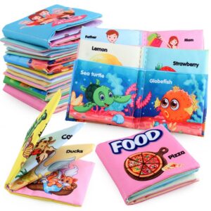 Cognitive Marine Animal English Cloth Book Early Education