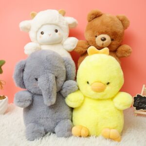 Children Kids Baby Fashion Cartoon Animal Elephant Bear Doll Plushie Doll Stuffed Toy