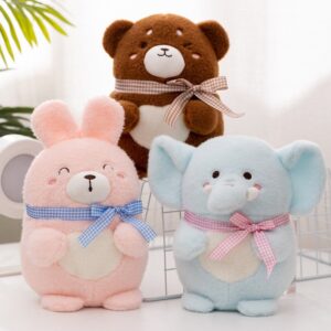 Children Kids Baby Fashion Cartoon Animal Rabbit Bear Doll Plushie Doll Stuffed Toy Pillow Gift