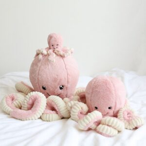 Kids Cute Cartoon Octopus Stuffed Plush Doll Toy