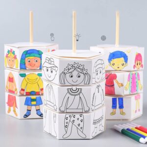 Fun DIY Painted Coloring Graffiti Educational Toys