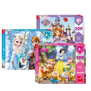 200pcs/set Children Cartoon Pattern Puzzle