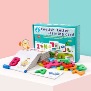 English Letter Learning Card Educational Toy