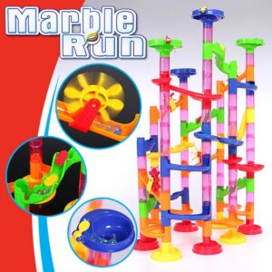 Plastic 3D Educational Toys Marble Run Block Set