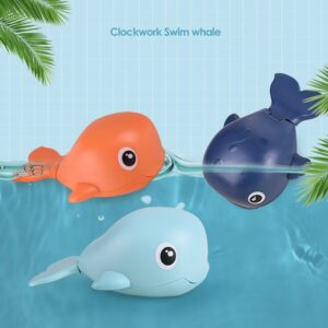 Baby Clockwork Swim Whale Bath Toy